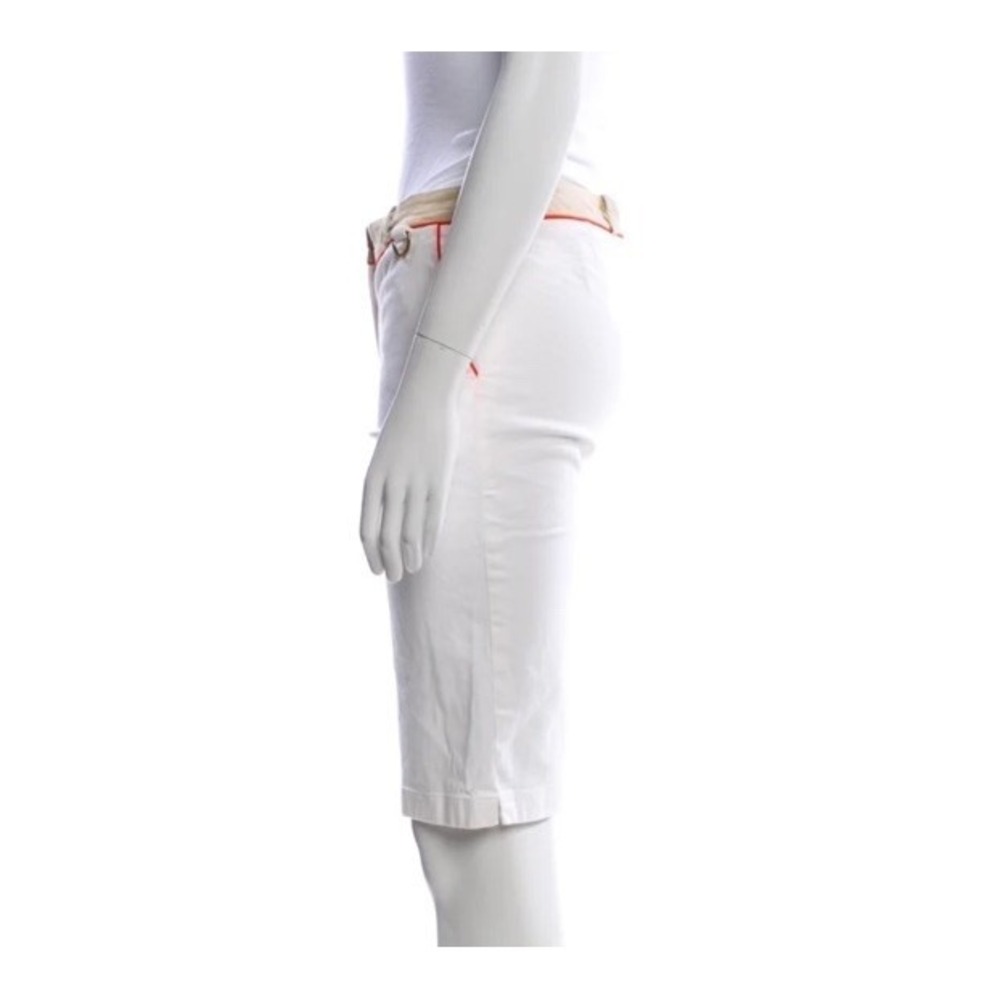 Celine Bermuda White Preppy Shorts Size 36/XS Quiet Luxury Old Money Summer - Picture 5 of 16